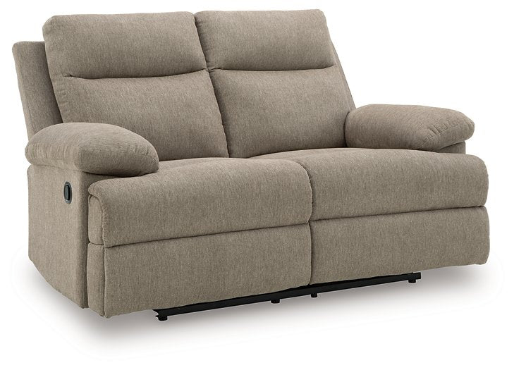 Side-Swipe Reclining Loveseat - Furniture Home Store (Hanford, CA)