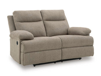 Side-Swipe Reclining Loveseat - Furniture Home Store (Hanford, CA)