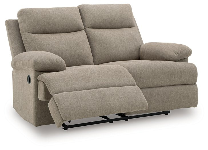 Side-Swipe Reclining Loveseat - Furniture Home Store (Hanford, CA)