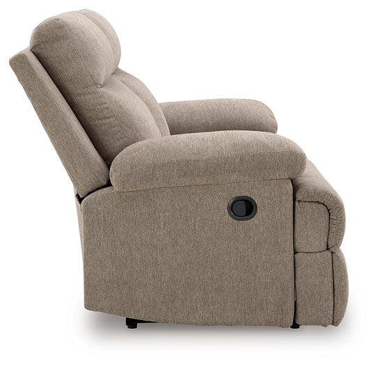 Side-Swipe Reclining Loveseat - Furniture Home Store (Hanford, CA)