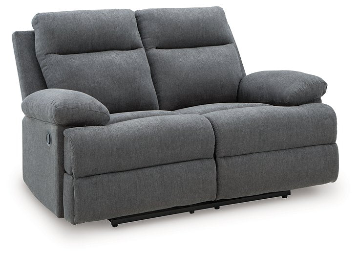 Side-Swipe Reclining Loveseat - Furniture Home Store (Hanford, CA)