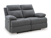 Side-Swipe Reclining Loveseat - Furniture Home Store (Hanford, CA)