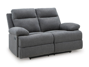 Side-Swipe Reclining Loveseat - Furniture Home Store (Hanford, CA)