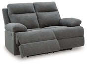 Side-Swipe Reclining Loveseat - Furniture Home Store (Hanford, CA)