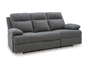 Side-Swipe Reclining Sofa with Drop Down Table - Furniture Home Store (Hanford, CA)