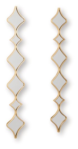 Harriswood Accent Mirror Set (Set of 2) - Furniture Home Store (Hanford, CA)