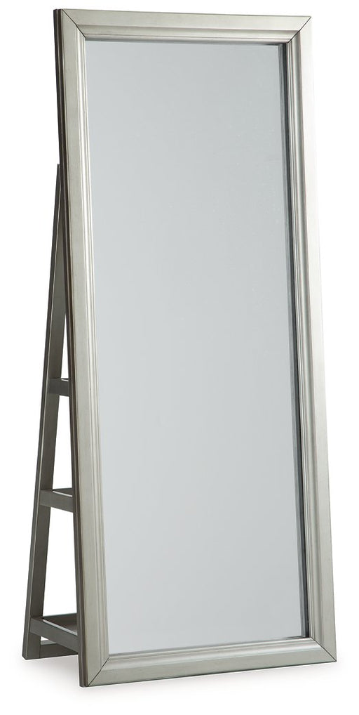 Evesen Floor Standing Mirror/Storage - Furniture Home Store (Hanford, CA)