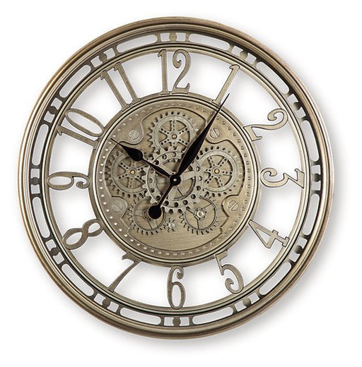 Gilover Wall Clock - Furniture Home Store (Hanford, CA)