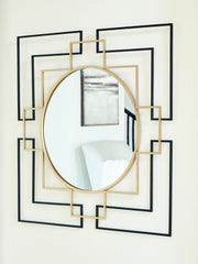 Oceanal Accent Mirror - Furniture Home Store (Hanford, CA)