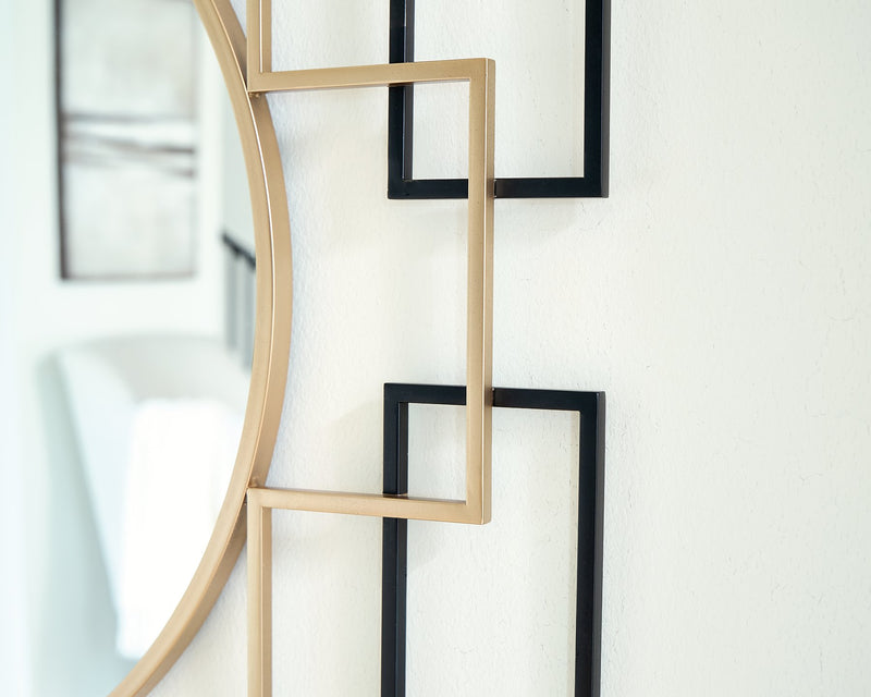 Oceanal Accent Mirror - Furniture Home Store (Hanford, CA)