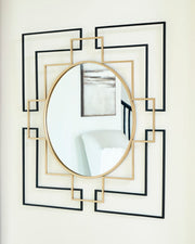 Oceanal Accent Mirror - Furniture Home Store (Hanford, CA)