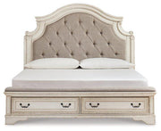 Realyn Upholstered Bed - Furniture Home Store (Hanford, CA)