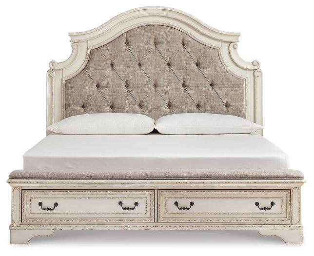 Realyn Upholstered Bed - Furniture Home Store (Hanford, CA)