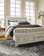 Bellaby Bed with 2 Storage Drawers - Furniture Home Store (Hanford, CA)