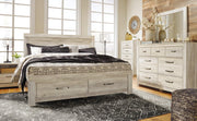 Bellaby Bed with 2 Storage Drawers - Furniture Home Store (Hanford, CA)