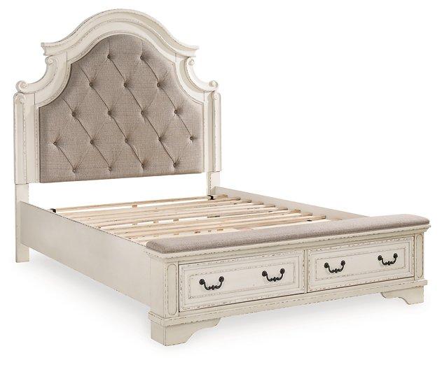 Realyn Upholstered Bed - Furniture Home Store (Hanford, CA)