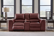 Alessandro Power Reclining Loveseat with Console - Furniture Home Store (Hanford, CA)