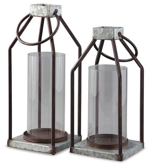 Diedrick Lantern (Set of 2) - Furniture Home Store (Hanford, CA)