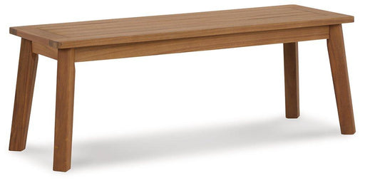Janiyah Outdoor Dining Bench - Furniture Home Store (Hanford, CA)