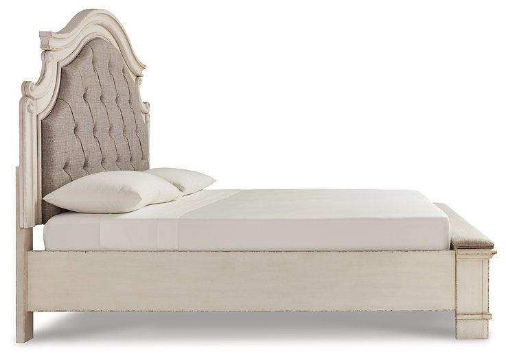 Realyn Upholstered Bed - Furniture Home Store (Hanford, CA)