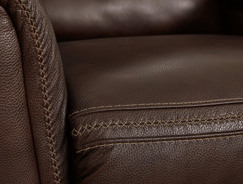 Alessandro Power Reclining Loveseat with Console - Furniture Home Store (Hanford, CA)