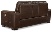 Alessandro Power Reclining Loveseat with Console - Furniture Home Store (Hanford, CA)