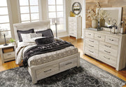 Bellaby Bed with 2 Storage Drawers - Furniture Home Store (Hanford, CA)