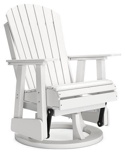 Hyland wave Outdoor Swivel Glider Chair - Furniture Home Store (Hanford, CA)