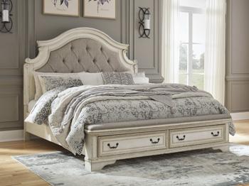 Realyn Upholstered Bed - Furniture Home Store (Hanford, CA)