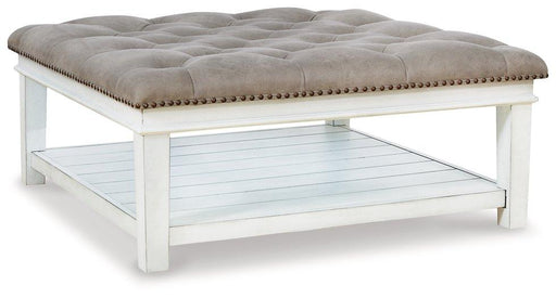 Kanwyn Upholstered Ottoman Coffee Table - Furniture Home Store (Hanford, CA)