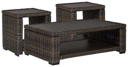 Grasson Lane Outdoor Occasional Table Set - Furniture Home Store (Hanford, CA)