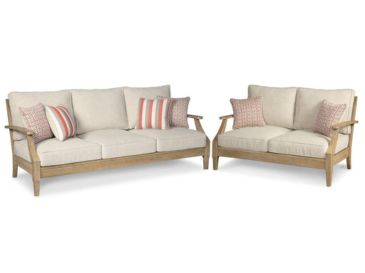 Clare View Outdoor Seating Set - Furniture Home Store (Hanford, CA)