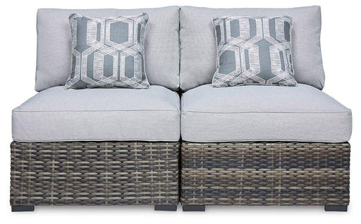 Harbor Court Armless Chair with Cushion (Set of 2) - Furniture Home Store (Hanford, CA)