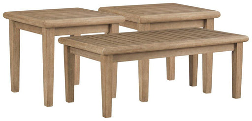 Gerianne Outdoor Occasional Table Set - Furniture Home Store (Hanford, CA)