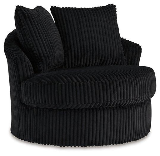 Gramwell Swivel Accent Chair - Furniture Home Store (Hanford, CA)