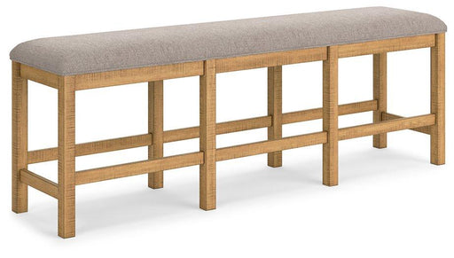 Havonplane 72" Counter Height Dining Bench - Furniture Home Store (Hanford, CA)