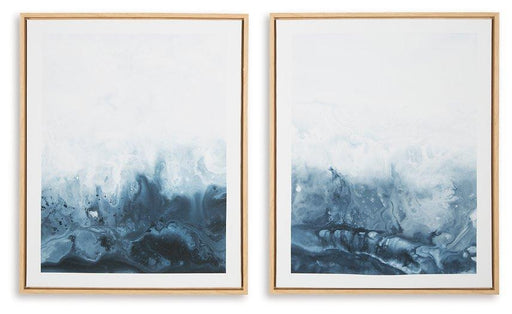 Holport Wall Art (Set of 2) - Furniture Home Store (Hanford, CA)