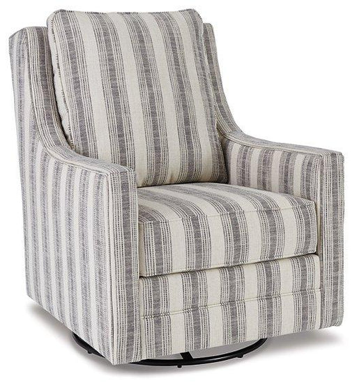 Kambria Swivel Glider Accent Chair - Furniture Home Store (Hanford, CA)