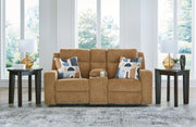 Kanlow Reclining Loveseat with Console - Furniture Home Store (Hanford, CA)