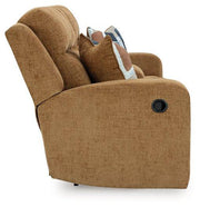Kanlow Reclining Loveseat with Console - Furniture Home Store (Hanford, CA)