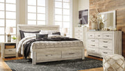 Bellaby Bed with 2 Storage Drawers - Furniture Home Store (Hanford, CA)