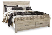 Bellaby Bed with 2 Storage Drawers - Furniture Home Store (Hanford, CA)
