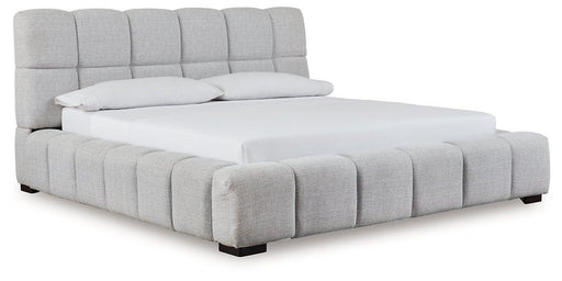 Grendusk Upholstered Bed - Furniture Home Store (Hanford, CA)
