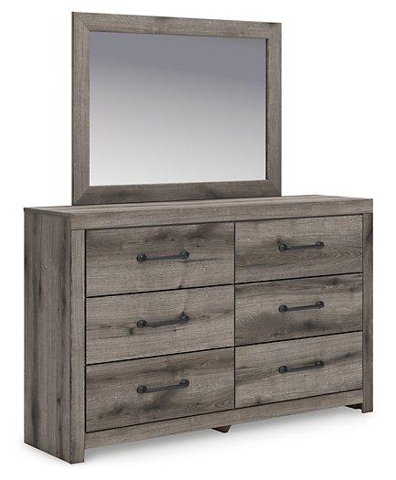 Graystorm Dresser and Mirror - Furniture Home Store (Hanford, CA)