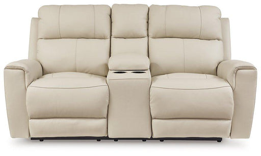 Dahlmoore Power Reclining Loveseat with Console - Furniture Home Store (Hanford, CA)