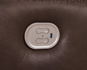 Alessandro Power Reclining Loveseat with Console - Furniture Home Store (Hanford, CA)