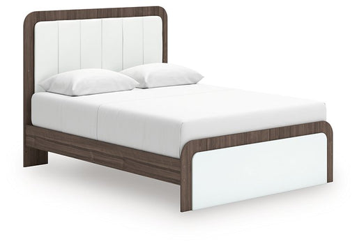 Kendanport Upholstered Bed - Furniture Home Store (Hanford, CA)