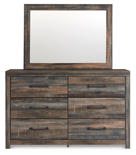 Drystan Dresser and Mirror - Furniture Home Store (Hanford, CA)