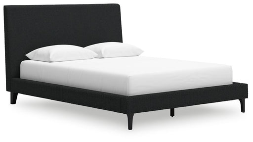 Cadmori Upholstered Bed with Roll Slats - Furniture Home Store (Hanford, CA)