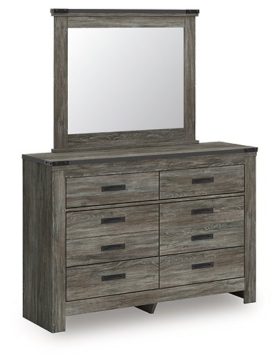Frandern Dresser and Mirror - Furniture Home Store (Hanford, CA)